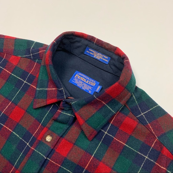 Pendleton Plaid Virgin Wool Shirt - Picture 2 of 12